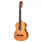 Ortega R122G Klasszikus gitár, 4/4-es méret, fényes natúr, tokkal