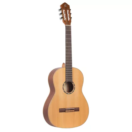 Ortega R122SN Klasszikus gitár, 4/4-es méret, vékony nyakú, tokkal