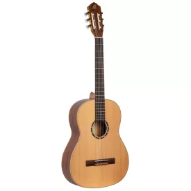   Ortega R131SN Klasszikus gitár, 4/4-es méret, vékony nyakú, tokkal