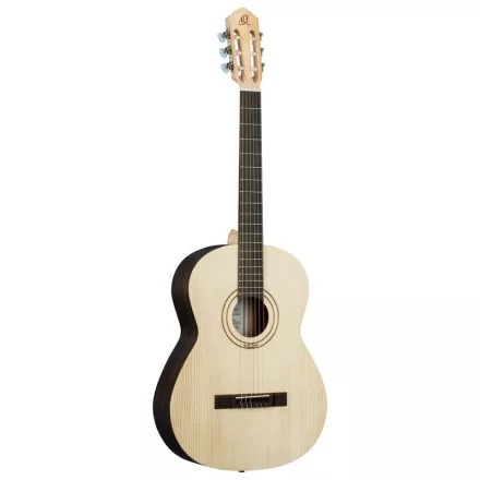 Ortega R16S Klasszikus gitár, 4/4-es méret, natúr, tokkal