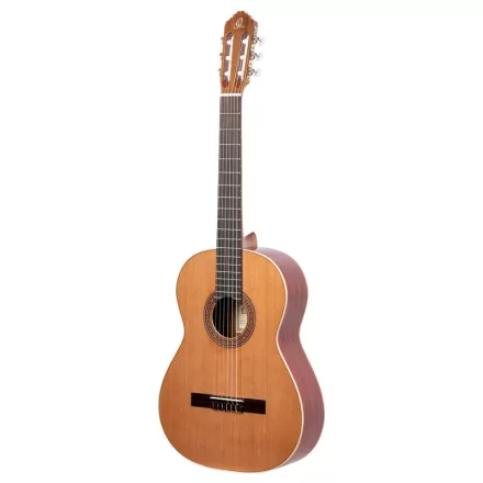 Ortega R200L Klasszikus gitár, 4/4-es méret, balkezes, tokkal