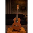 Ortega R200L Klasszikus gitár, 4/4-es méret, balkezes, tokkal