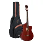 Ortega RCE125MMSN Elektro-klasszikus gitár