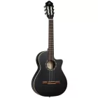 Ortega RCE125SBK-3/4 Elektro-klasszikus gitár