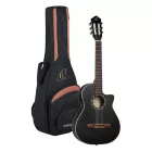 Ortega RCE125SBK-3/4 Elektro-klasszikus gitár