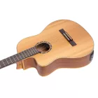 Ortega RCE131L elektro-klasszikus gitár, balkezes, tokkal