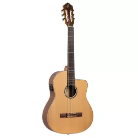 Ortega RCE131SN elektro-klasszikus gitár, tokkal