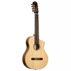 Ortega RCE133-7 elektro-klasszikus gitár, 7 húros, tokkal