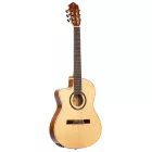 Ortega RCE138-T4-L  elektro-klasszikus gitár, vékony test, balkezes, tokkal