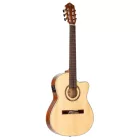 Ortega RCE138-T4 elektro-klasszikus gitár, 4/4-es méret, vékony test, tokkal