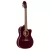 Ortega RCE138-T4STR  elektro-klasszikus gitár, vékony test, piros, tokkal