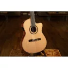 Ortega RCE138-T4 elektro-klasszikus gitár, 4/4-es méret, vékony test, tokkal