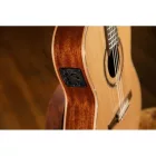 Ortega RCE138-T4 elektro-klasszikus gitár, 4/4-es méret, vékony test, tokkal