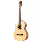 Ortega RCE138SN-L elektro-klasszikus gitár, balkezes, tokkal