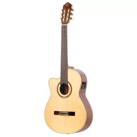 Ortega RCE138SN-L elektro-klasszikus gitár, balkezes, tokkal
