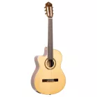 Ortega RCE138SN-L elektro-klasszikus gitár, balkezes, tokkal