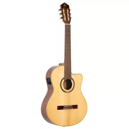 Ortega RCE138SN elektro-klasszikus gitár, tokkal