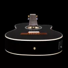 Ortega RCE141BK elektro-klasszikus gitár, fekete, tokkal