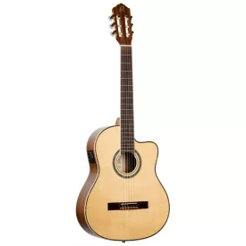 Ortega RCE141NT elektro-klasszikus gitár, tokkal
