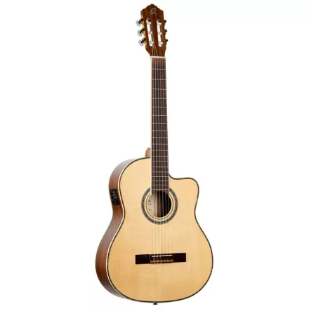 Ortega RCE141NT elektro-klasszikus gitár, tokkal