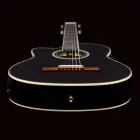 Ortega RCE145LBK elektro-klasszikus gitár, balkezes, fekete, tokkal