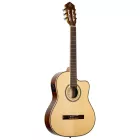 Ortega RCE145NT elektro-klasszikus gitár, tokkal