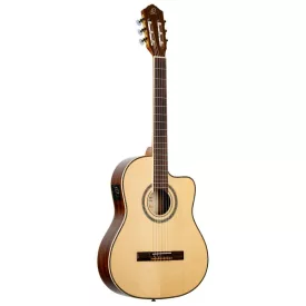 Ortega RCE145NT elektro-klasszikus gitár, tokkal
