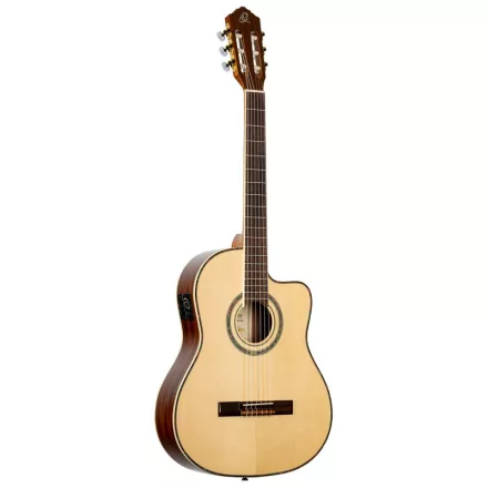 Ortega RCE145NT elektro-klasszikus gitár, tokkal