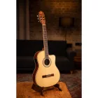 Ortega RCE145NT elektro-klasszikus gitár, tokkal
