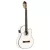 Ortega RCE145WH elektro-klasszikus gitár, fehér, tokkal