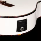 Ortega RCE145WH elektro-klasszikus gitár, fehér, tokkal