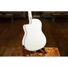 Ortega RCE145WH elektro-klasszikus gitár, fehér, tokkal