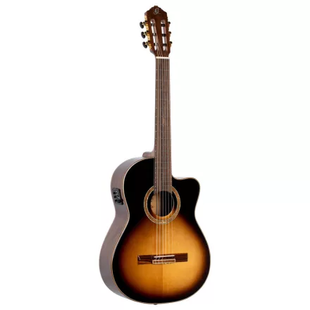 Ortega RCE158SN-TSB elektro-klasszikus gitár, tokkal