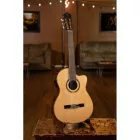 Ortega RCE158SN elektro-klasszikus gitár, tokkal