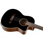 Ortega RCE238SN-BKT elektro-klasszikus gitár, fekete, tokkal