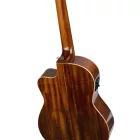 Ortega RCE238SN-BKT elektro-klasszikus gitár, fekete, tokkal
