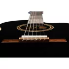 Ortega RCE238SN-BKT elektro-klasszikus gitár, fekete, tokkal