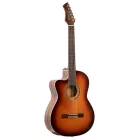 Ortega RCE238SN-FT-L elektro-klasszikus gitár, balkezes, tokkal