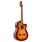 Ortega RCE238SN-FT elektro-klasszikus gitár, tokkal