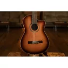 Ortega RCE238SN-FT elektro-klasszikus gitár, tokkal