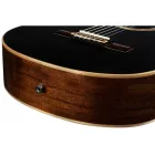 Ortega RE238SN-BKT elektro-klasszikus gitár, fekete, tokkal
