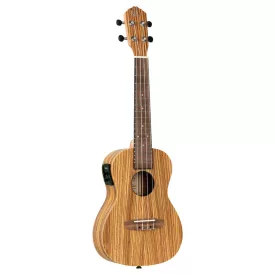 Ortega RFU11ZE Koncert ukulele, előerősítővel, tokkal