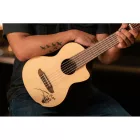 Ortega RGL5CE elektro-klasszikus gitár, 1/8-os méret, natúr