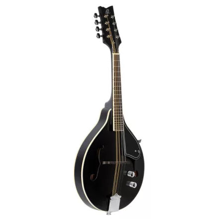 Ortega RMAE40SBK Mandolin, fekete, tokkal