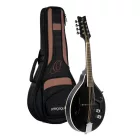 Ortega RMAE40SBK Mandolin, fekete, tokkal