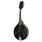 Ortega RMAE40SBK Mandolin, fekete, tokkal