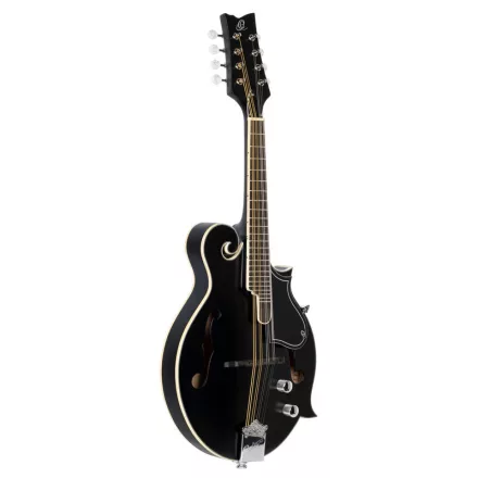 Ortega RMFE40SBK Mandolin, fekete, tokkal