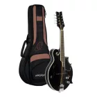 Ortega RMFE40SBK Mandolin, fekete, tokkal