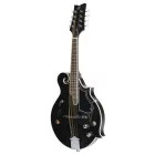 Ortega RMFE40SBK Mandolin, fekete, tokkal