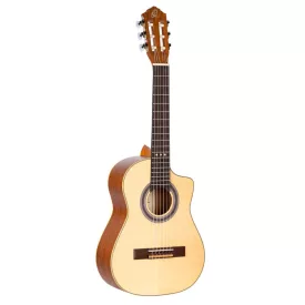 Ortega RQ38 klasszikus gitár, 1/2-es méret, natúr